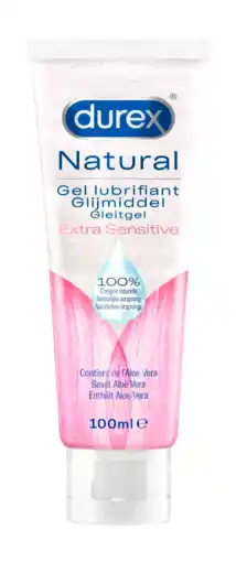 De Online Drogist Durex natural glijmiddel extra sensitive 100ml aanbieding