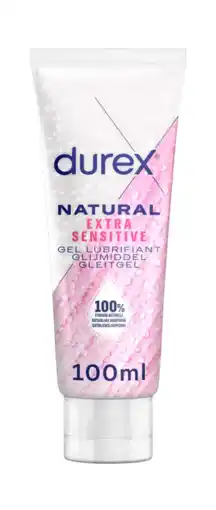 De Online Drogist Durex natural glijmiddel extra sensitive 100ml aanbieding