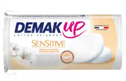 De Online Drogist Demak up demak'up wattenschijfjes sensitive silk ovaal 48st aanbieding