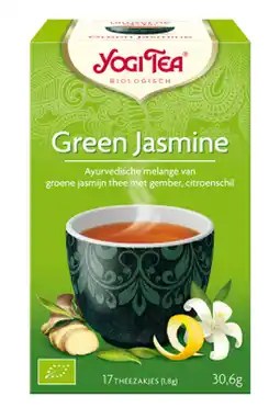 De Online Drogist Yogi tea green jasmine 17st aanbieding