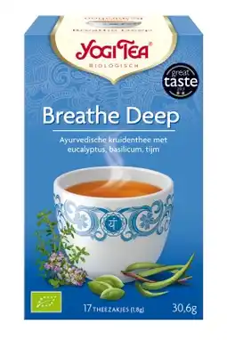 De Online Drogist Yogi tea breathe deep 17st aanbieding