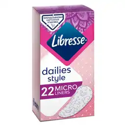 De Online Drogist Libresse micro inlegkruisjes 22st aanbieding