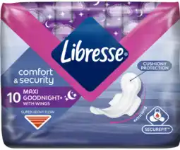 De Online Drogist Libresse maxi goodnight maandverband 10st aanbieding