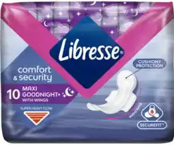 De Online Drogist Libresse maxi goodnight maandverband 10st aanbieding