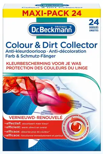 De Online Drogist Dr beckmann colour & dirt collector 24st aanbieding