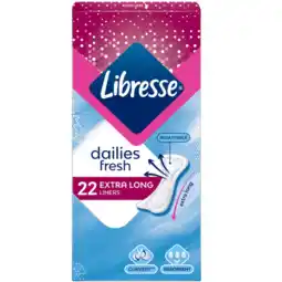 De Online Drogist Libresse extra long inlegkruisjes 22st aanbieding