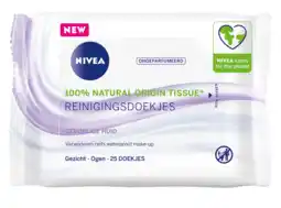 De Online Drogist Nivea 3-in-1 reinigingsdoekjes gevoelige huid 25st aanbieding