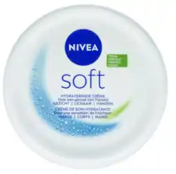 De Online Drogist Nivea soft hydraterende crème 300ml aanbieding