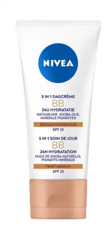 De Online Drogist Nivea essentials bb cream medium spf 15 dagcrème 50ml aanbieding