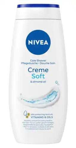 De Online Drogist Nivea douchecrème soft 250ml aanbieding