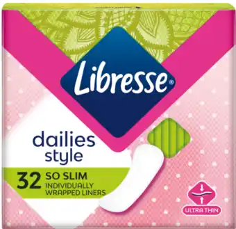 De Online Drogist Libresse so slim inlegkruisjes 32st aanbieding