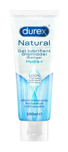 De Online Drogist Durex natural glijmiddel hydra+ 100ml aanbieding