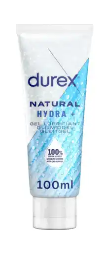 De Online Drogist Durex natural glijmiddel hydra+ 100ml aanbieding
