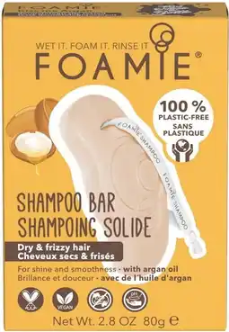 De Online Drogist Foamie shampoo bar argan oil 80gr aanbieding