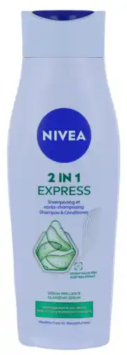 De Online Drogist Nivea 2in1 care express shampoo & conditioner 250ml aanbieding