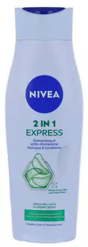 De Online Drogist Nivea 2in1 care express shampoo & conditioner 250ml aanbieding