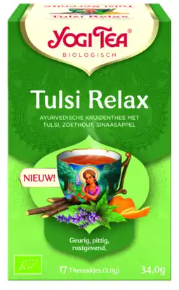De Online Drogist Yogi tea tulsi relax 17st aanbieding