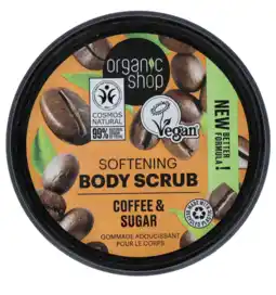 De Online Drogist Organic shop brazilian coffee body scrub 250ml aanbieding