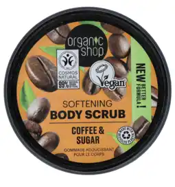 De Online Drogist Organic shop brazilian coffee body scrub 250ml aanbieding