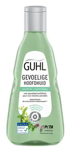 De Online Drogist Guhl gevoelige hoofdhuid shampoo 250ml aanbieding