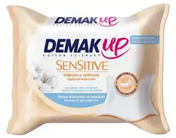 De Online Drogist Demak up sensitive reinigingsdoekjes 23st aanbieding