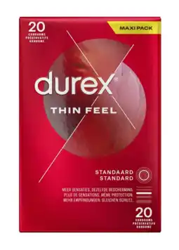 De Online Drogist Durex condoom feel thin 20st aanbieding