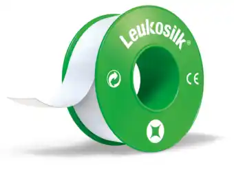 De Online Drogist Leukoplast leukosilk 1.25cm x 5m 1st aanbieding