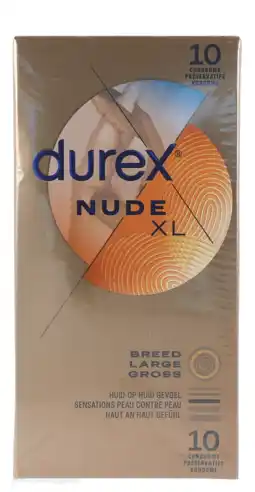 De Online Drogist Durex condooms nude xl 10st aanbieding