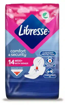 De Online Drogist Libresse maandverband maxi plus 14st aanbieding