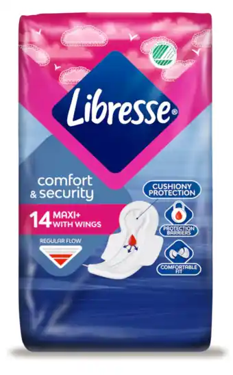 De Online Drogist Libresse maandverband maxi plus 14st aanbieding