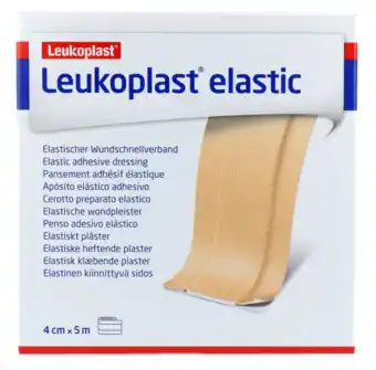 De Online Drogist Leukoplast elastic wondpleister 4cm x 5m 1st aanbieding