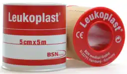De Online Drogist Leukoplast 5cm x 5m 1st aanbieding