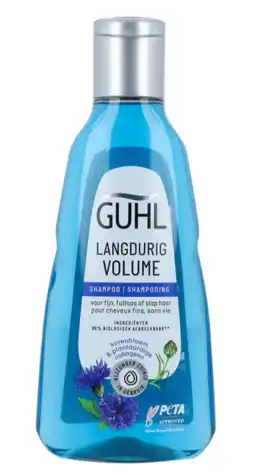 De Online Drogist Guhl langdurige volume shampoo voor fijn, slap en futloos haar 250ml aanbieding