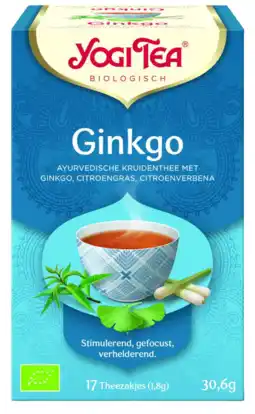 De Online Drogist Yogi tea ginkgo 17st aanbieding