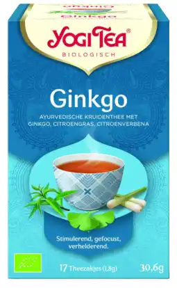 De Online Drogist Yogi tea ginkgo 17st aanbieding