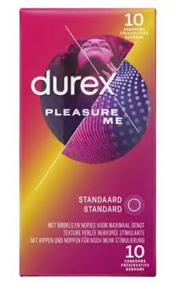 De Online Drogist Durex pleasure me condooms 10st aanbieding