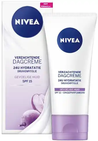 De Online Drogist Nivea essentials sensitive dagcrème spf15 50ml aanbieding