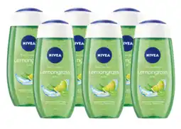 De Online Drogist Nivea lemongrass & oil douchegel voordeelverpakking 6x250ml aanbieding