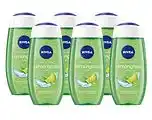 De Online Drogist Nivea lemongrass & oil douchegel voordeelverpakking 6x250ml aanbieding