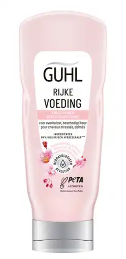 De Online Drogist Guhl rijke voeding repair-conditioner voor overbelast, breekbaar en beschadigd haar 200ml aanbieding