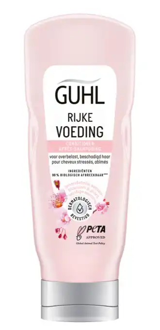 De Online Drogist Guhl rijke voeding repair-conditioner voor overbelast, breekbaar en beschadigd haar 200ml aanbieding