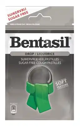 De Online Drogist Bentasil keelpastilles drop 1zk aanbieding