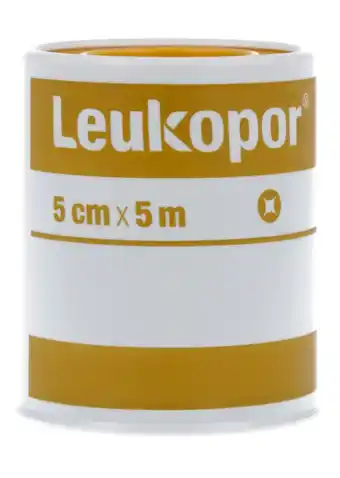 De Online Drogist Leukoplast leukopor 5cm x 5m 1st aanbieding