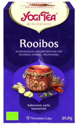 De Online Drogist Yogi tea rooibos 17st aanbieding