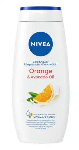 De Online Drogist Nivea orange & avocado oil care shower 250ml aanbieding