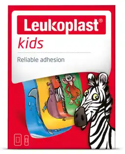 De Online Drogist Leukoplast kids assortiment wondpleister 12st aanbieding
