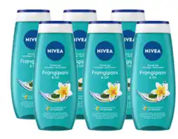 De Online Drogist Nivea hawaii flower & oil douchegel voordeelverpakking 6x250ml aanbieding