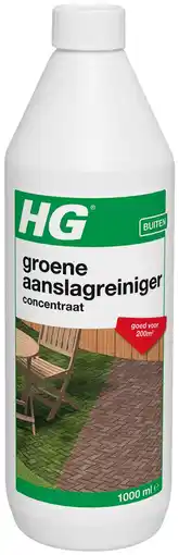 De Online Drogist Hg groene aanslag reiniger 1lt aanbieding