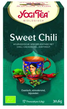 De Online Drogist Yogi tea sweet chili 17st aanbieding