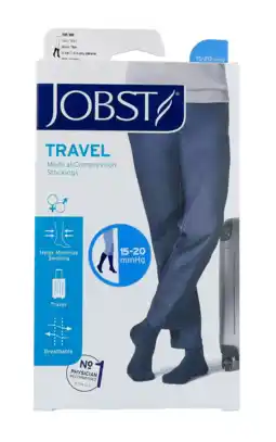 De Online Drogist Jobst travel socks zwart 39-40 1pr aanbieding